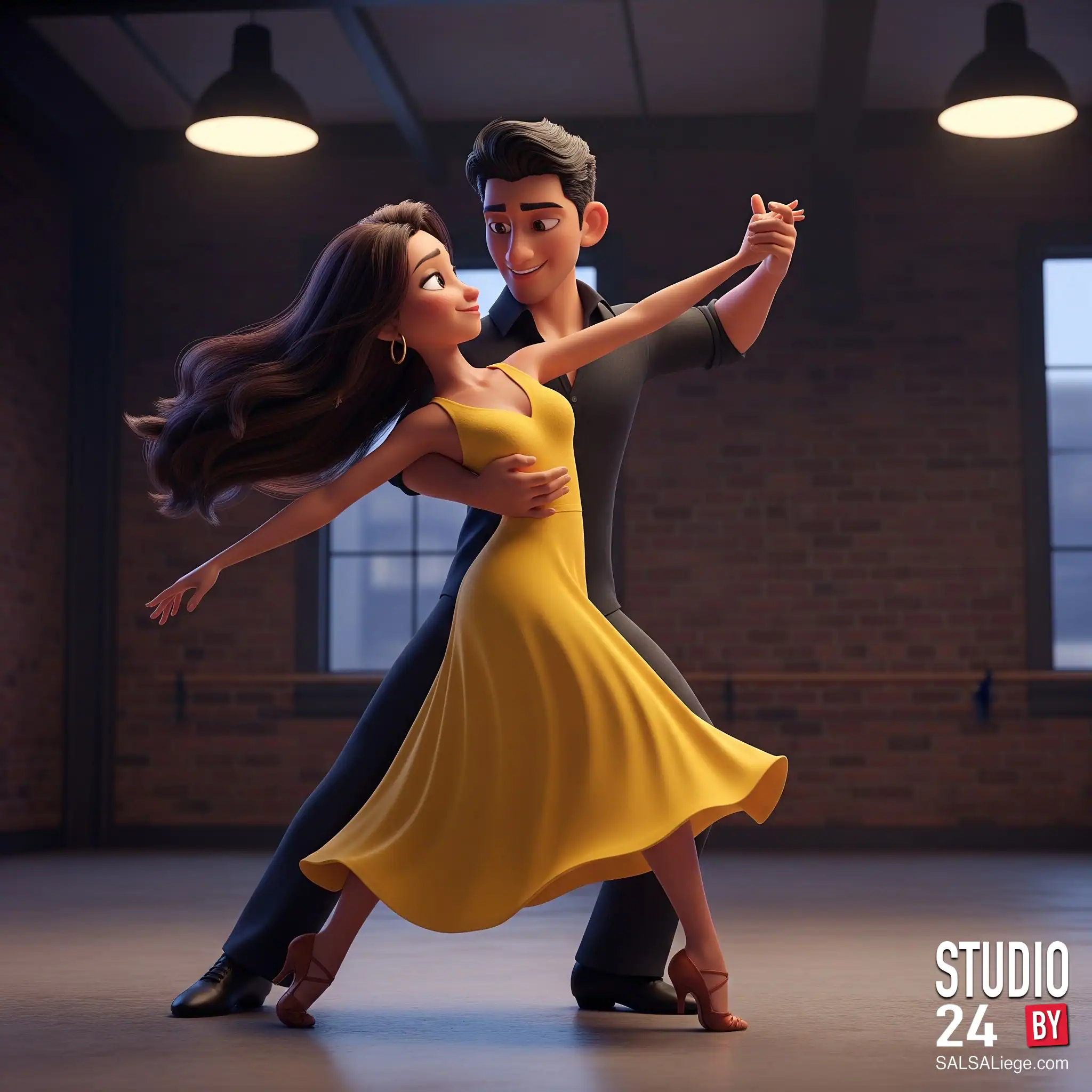Cours privé Salsa & Bachata Liège – Mariage EVJF Studio24