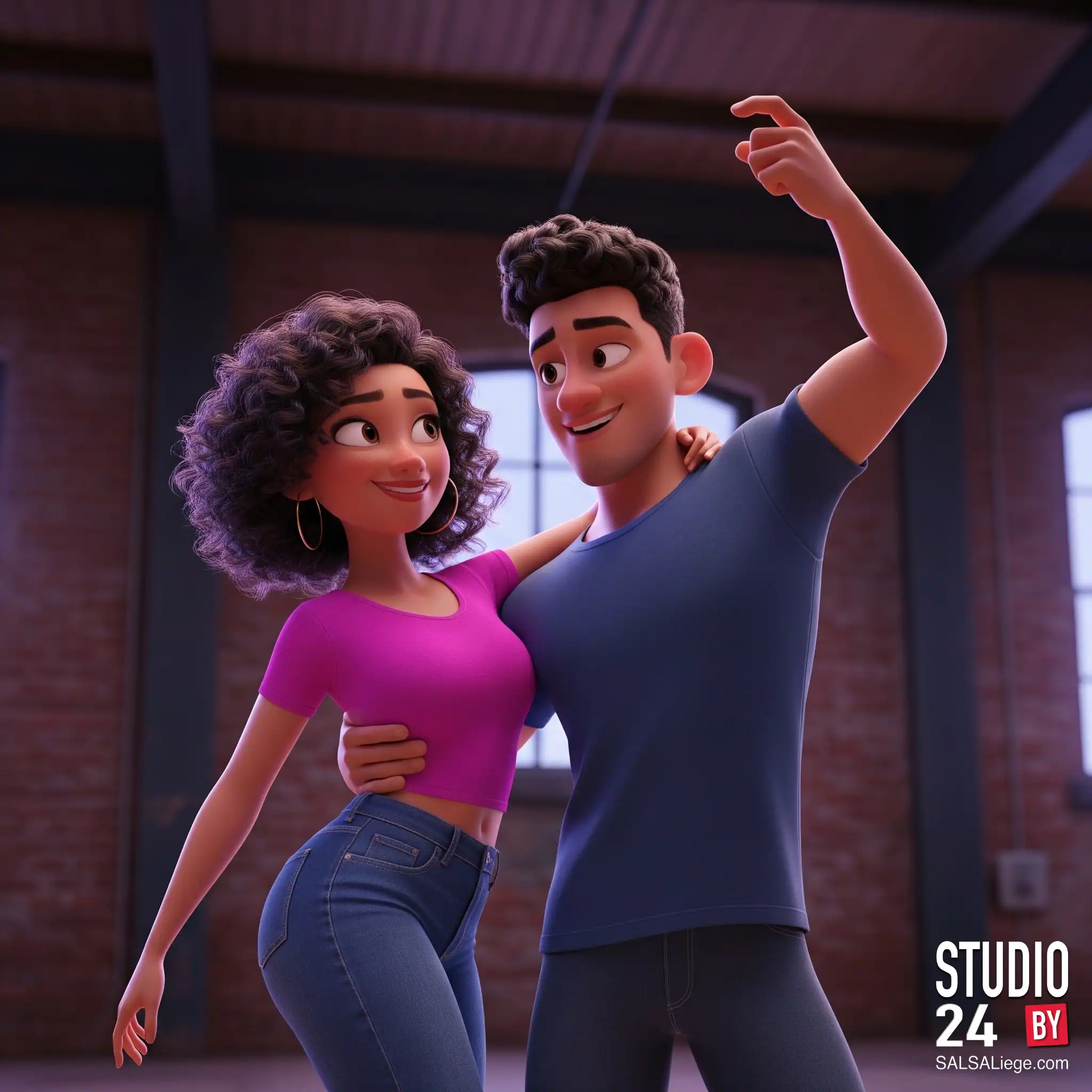 Danseurs Salsa & Bachata niveau avancé – Cours adultes Studio24 Liège