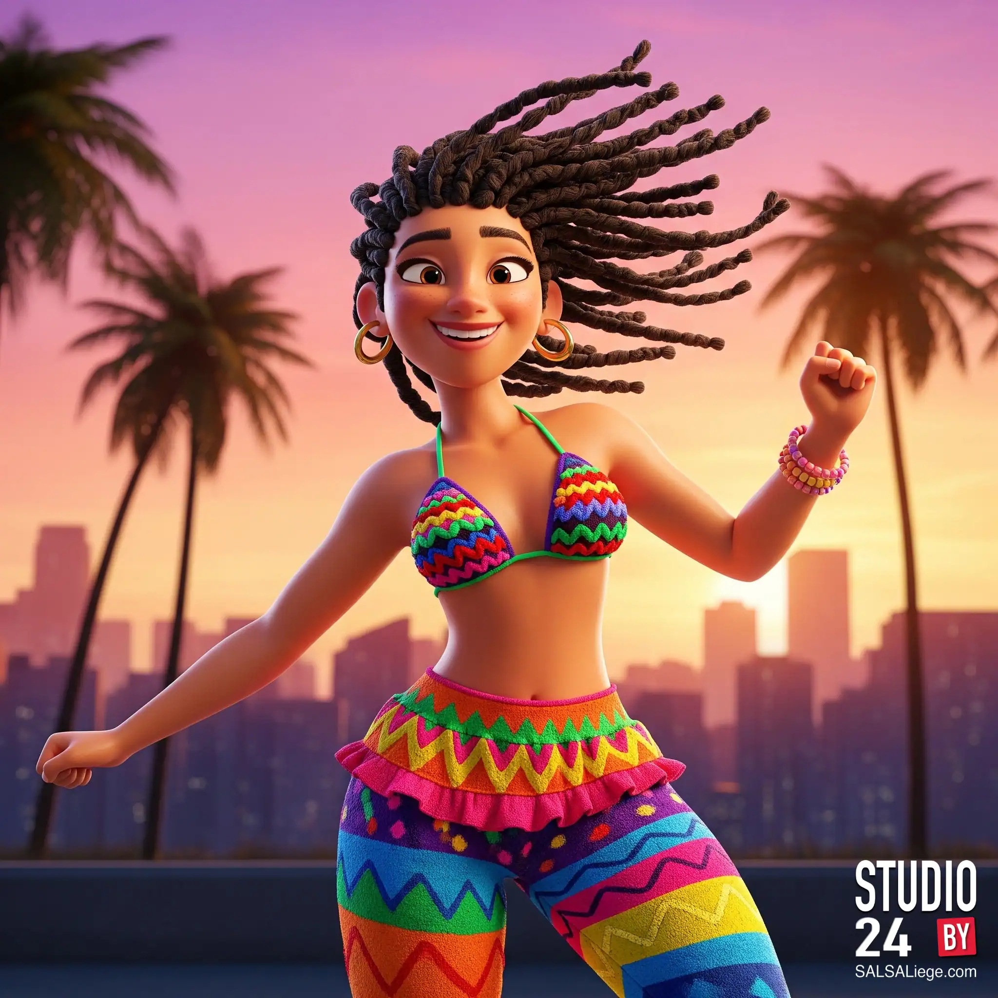 Danseuse en soirée Reggaeton aux Puerto Rico Nights Liège